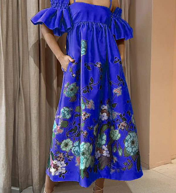 Arielle | Vestido elegante com mangas exclusivas e bolsos práticos