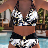Moda Lusitana - Biquíni Estampado Contemporâneo