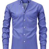 Camisa às riscas chique