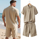 Conjunto de linho para homem