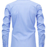 Camisa às riscas chique