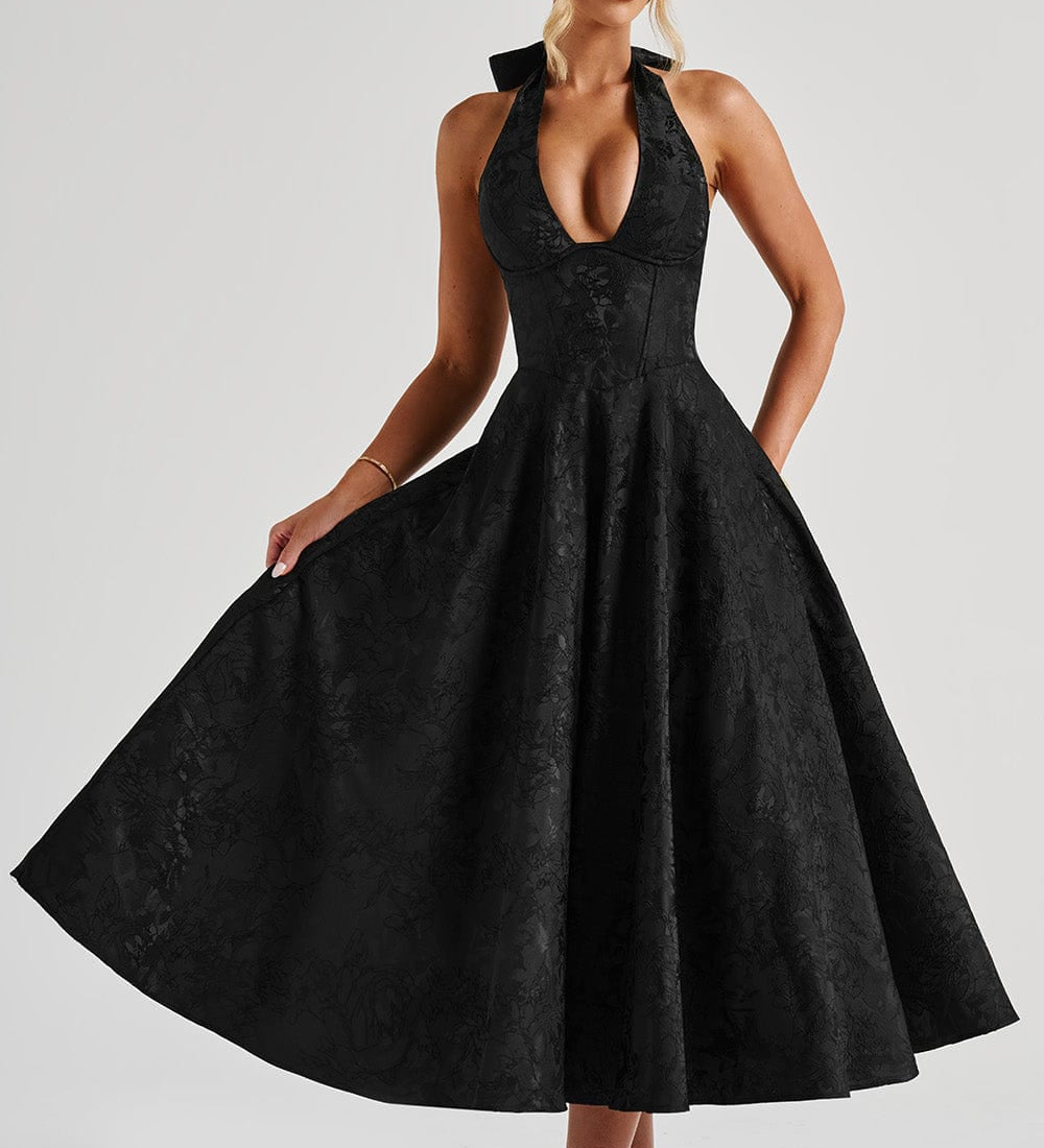 Camille Romantic Midi Dress
