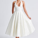 Camille Romantic Midi Dress