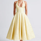 Camille Romantic Midi Dress