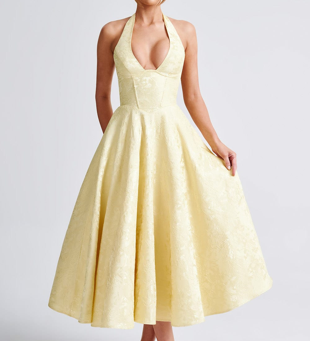 Camille Romantic Midi Dress