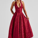 Camille Romantic Midi Dress