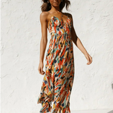 Chiara | Vestido midi colorido