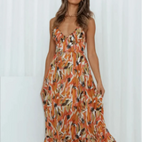 Chiara | Vestido midi colorido