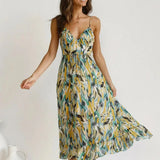 Chiara | Vestido midi colorido