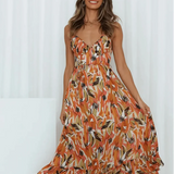 Chiara | Vestido midi colorido
