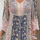 Mirabel | Vestido Boho com Detalhes em Renda