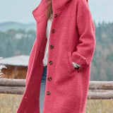 Amélia : Casaco de inverno comprido e elegante