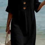 Moda Lusitana - Vestido Casual Suave