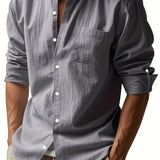 Camisa de linho elegante