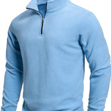 Camisola de manga comprida com fecho