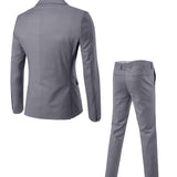 Fato elegante para homem