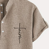 Moda Lusitana - Camisa Elegante com Colarinho Moderno