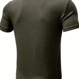 T-Shirt com padrão elegante