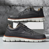 Sapatos de couro para homem