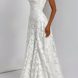 Vestido Comprido com Corpete