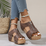 Gyöngyi – sandália de salto elegante