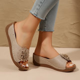Mónika – sandália ergonómica fina e elegante