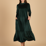 Moda Lusitana - Vestido Longo com Bolsos