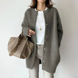 Julia｜Cardigan de Mulher Refinado
