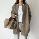 Julia｜Cardigan de Mulher Refinado