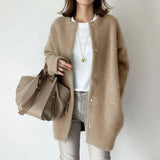 Julia｜Cardigan de Mulher Refinado