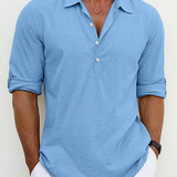 Camisa de linho premium