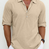 Camisa de linho premium