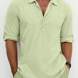Camisa de linho premium