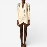 Giada™ Elegante Vestido Blazer