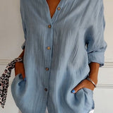Zoe™ CAMISA VALENCE ELEGANTE E CONFORTÁVEL