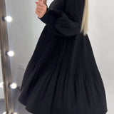 Adrienne | Vestido ajustado plisado