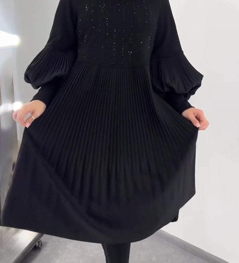 Adrienne | Vestido ajustado plisado