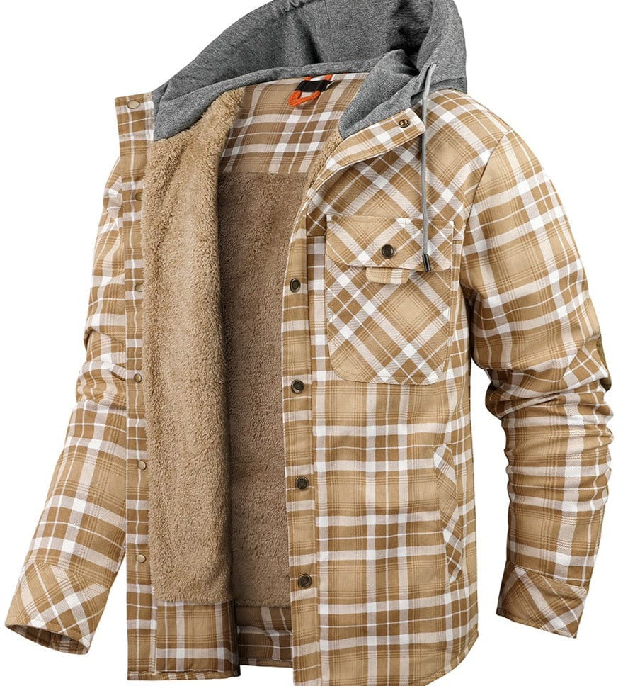 AlpenNord™ | Casaco de Flanela Woodland