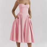Kiki | Vestido midi retrô
