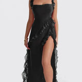 Lara™ | Vestido longo estiloso com fenda