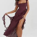 Lara™ | Vestido longo estiloso com fenda