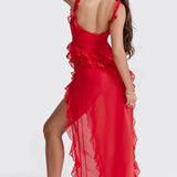 Lara™ | Vestido longo estiloso com fenda