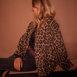 Luna | Jaqueta da moda com estampa de leopardo