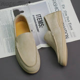 Mocassins de camurça premium