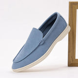 Mocassins clássicos de camurça