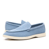 Mocassins clássicos de camurça