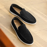 Mocassins de camurça premium