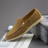 Mocassins de camurça premium