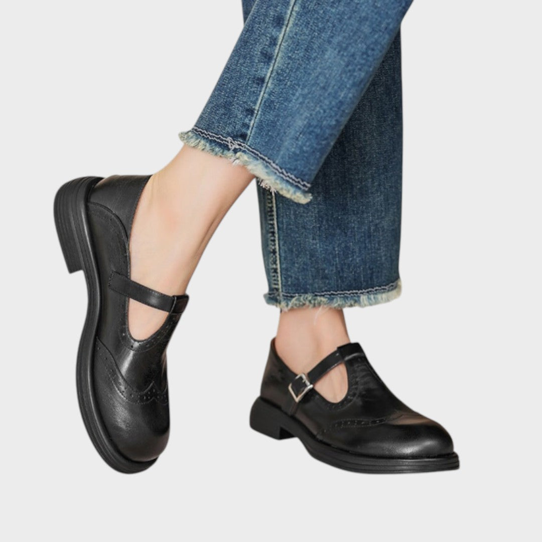 Alexandra - Sapatos elegantes em pele