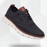 Sapatos Ultra-Confortáveis Respiráveis: Preto-Branco